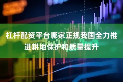 杠杆配资平台哪家正规我国全力推进耕地保护和质量提升
